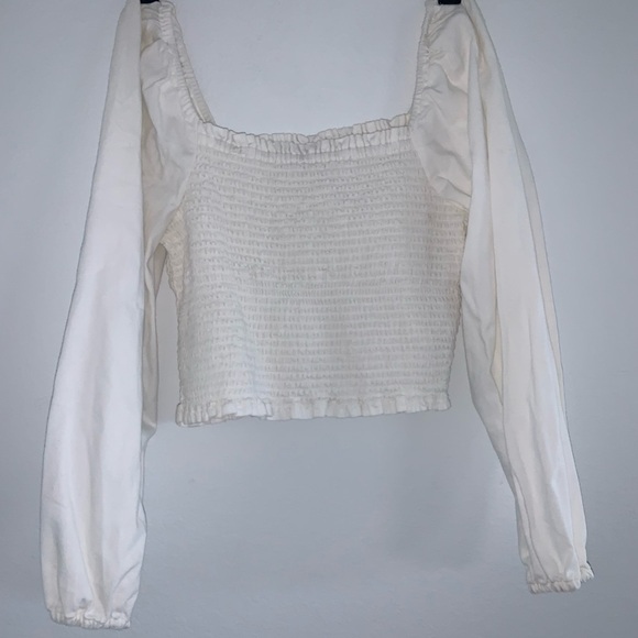 AE Smocked Long-Sleeve Top - Picture 13 of 13